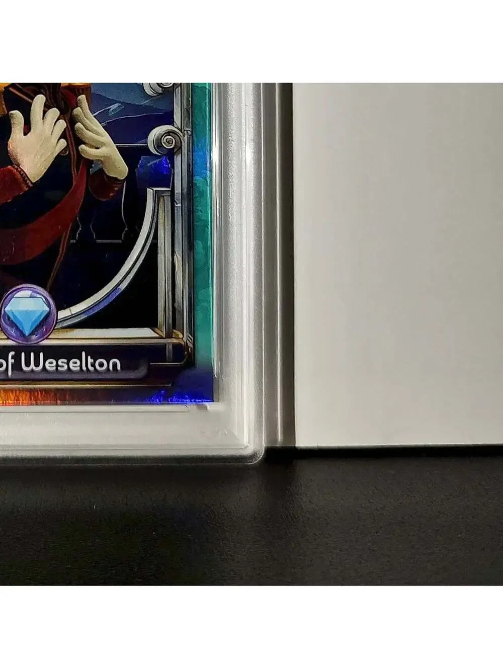 Duke of Weselton 2025 Topps Disney Wonder #148 Diamond Card Frozen PSA 7